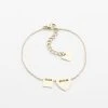 Bracelet Lucky Heart (Acier Doré) -Zagbijoux Boutique bracelet lucky heart acier dore 57868045 94d3 4b51 b5fd 76defdff5e2f
