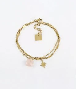 Bracelet Manuréva (Acier Doré)