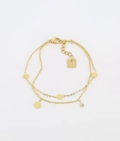 Bracelet Mélinda (Acier Doré)