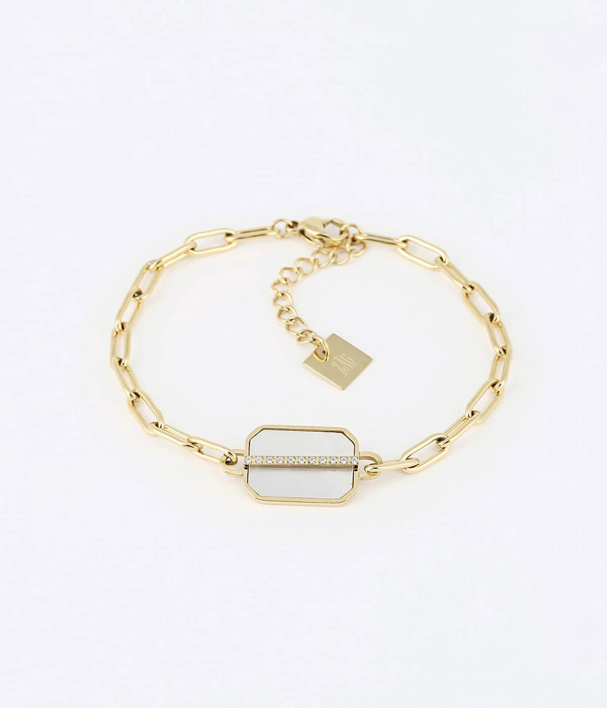 Bracelet Nikov (Acier Doré) 3 Bracelet Nikov (Acier Doré)