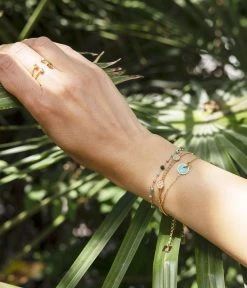 Bracelet Opera (Acier Doré) -Zagbijoux Boutique bracelet opera acier dore porte 1