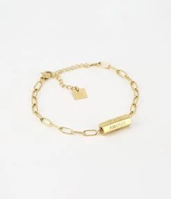 Bracelet Rabi (Acier Doré)