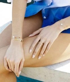 Bracelet Cal (Acier Doré) -Zagbijoux Boutique bracelet roland proof cal laura bague perlouze