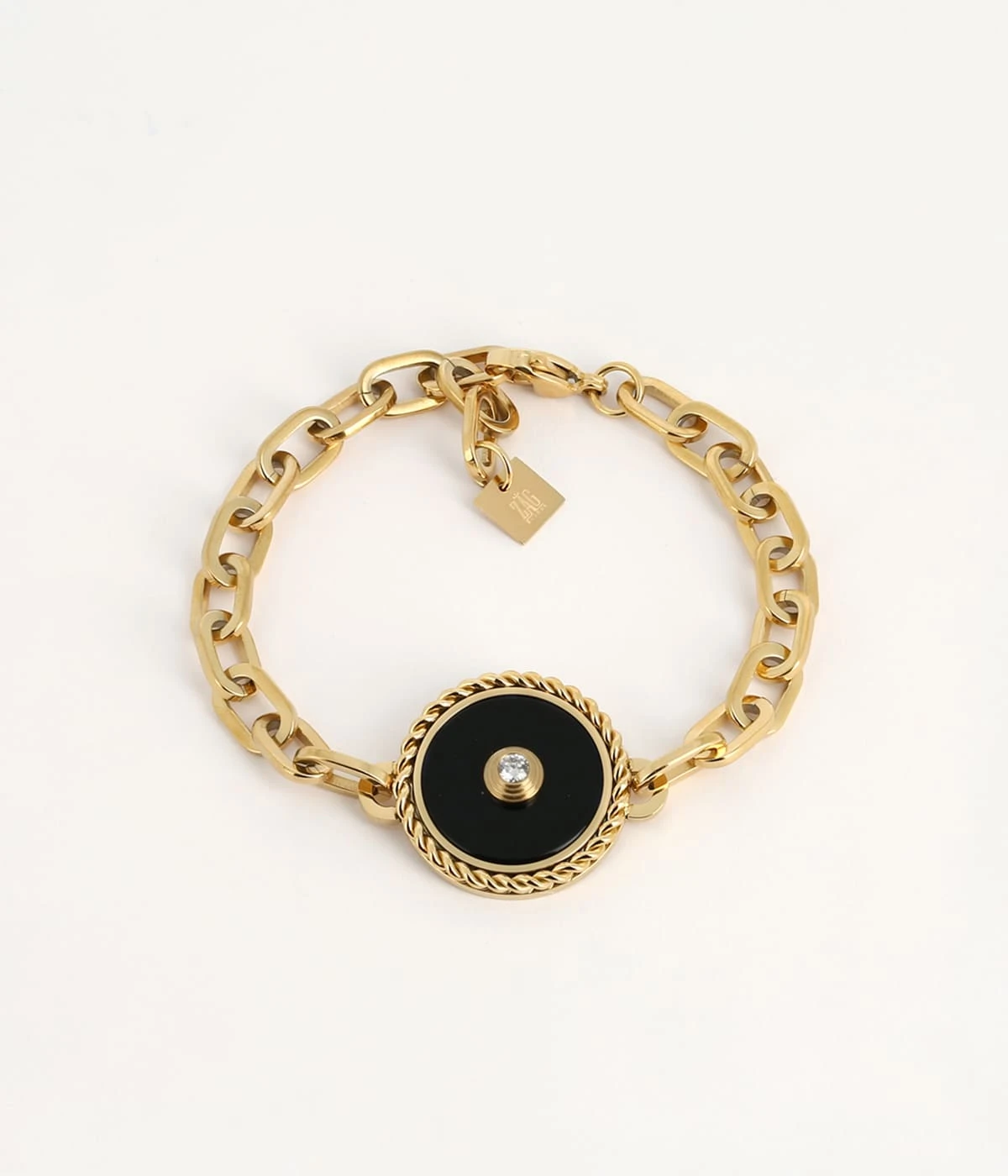 Bracelet Roman (Acier Doré) 3 Bracelet Roman (Acier Doré)