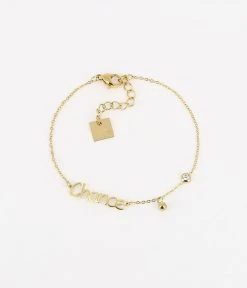 Bracelet Suerte (Acier Doré)