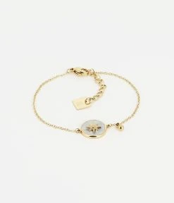 Bracelet Sun (Acier Doré) -Zagbijoux Boutique bracelet sun acier dore nacre