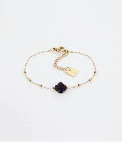 Bracelet Velasquez (Acier Doré) 31 Bracelet Velasquez (Acier Doré) -Zagbijoux Boutique bracelet velasquez acier dore quartz fume