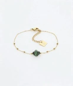 Bracelet Velasquez (Acier Doré) 33 Bracelet Velasquez (Acier Doré) -Zagbijoux Boutique bracelet velasquez acier dore turquoise africaine