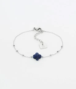 Bracelet Velasquez (Acier) 17 Bracelet Velasquez (Acier) -Zagbijoux Boutique bracelet velasquez acier lapis lazuli