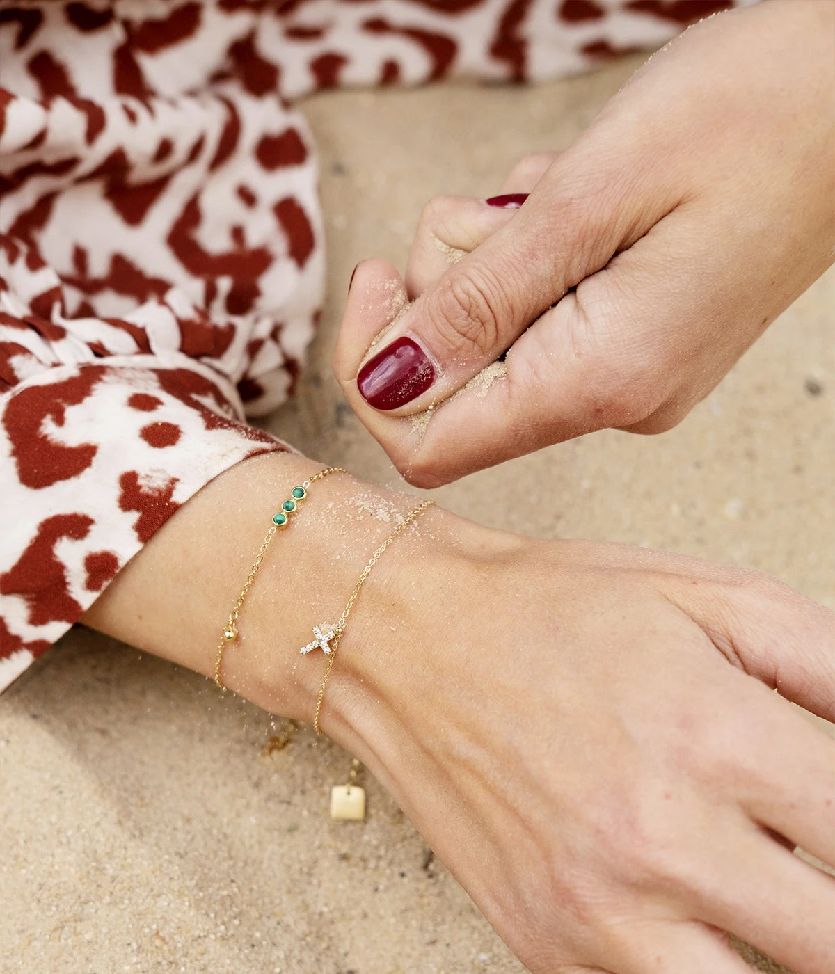 Bracelet Ormiga (Acier Doré) 4 Bracelet Ormiga (Acier Doré) – Image 2