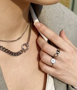 Collier Lénane (Acier) -Zagbijoux Boutique collier balboa acier collier lenane acier dfe677b1 c108 49cb b495 f37f9600eb49