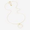 Collier Piplette (Acier Doré) -Zagbijoux Boutique collier piplette acier dore