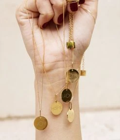 Collier Zen (Acier Doré) -Zagbijoux Boutique collierzen collierhope collierlove collierluck collierjoy