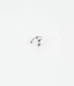 Earcuff Camélia (Acier)