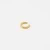 Earcuff Géminides (Acier Doré) -Zagbijoux Boutique earcuff geminides acier dore