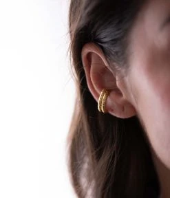 Earcuff Géminides (Acier) -Zagbijoux Boutique earcuff geminides acier dore portees d17666ec c117 411b 98d1 b17f692fc720