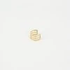 Earcuff Matt (Acier Doré) -Zagbijoux Boutique earcuff matt acier dore