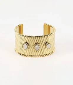 Manchette Théodore (Acier Doré)