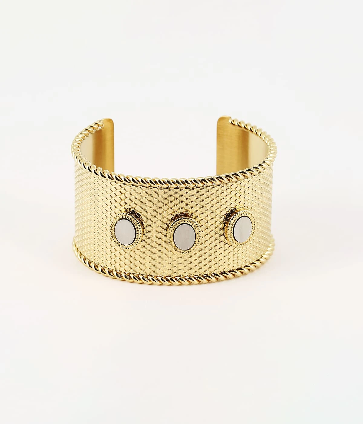 Manchette Théodore (Acier Doré) 3 Manchette Théodore (Acier Doré)