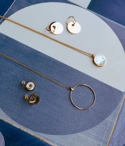 Collier Piplette (Acier Doré) 7 Collier Piplette (Acier Doré) -Zagbijoux Boutique sautoir piplette button boucles doreilles ronda